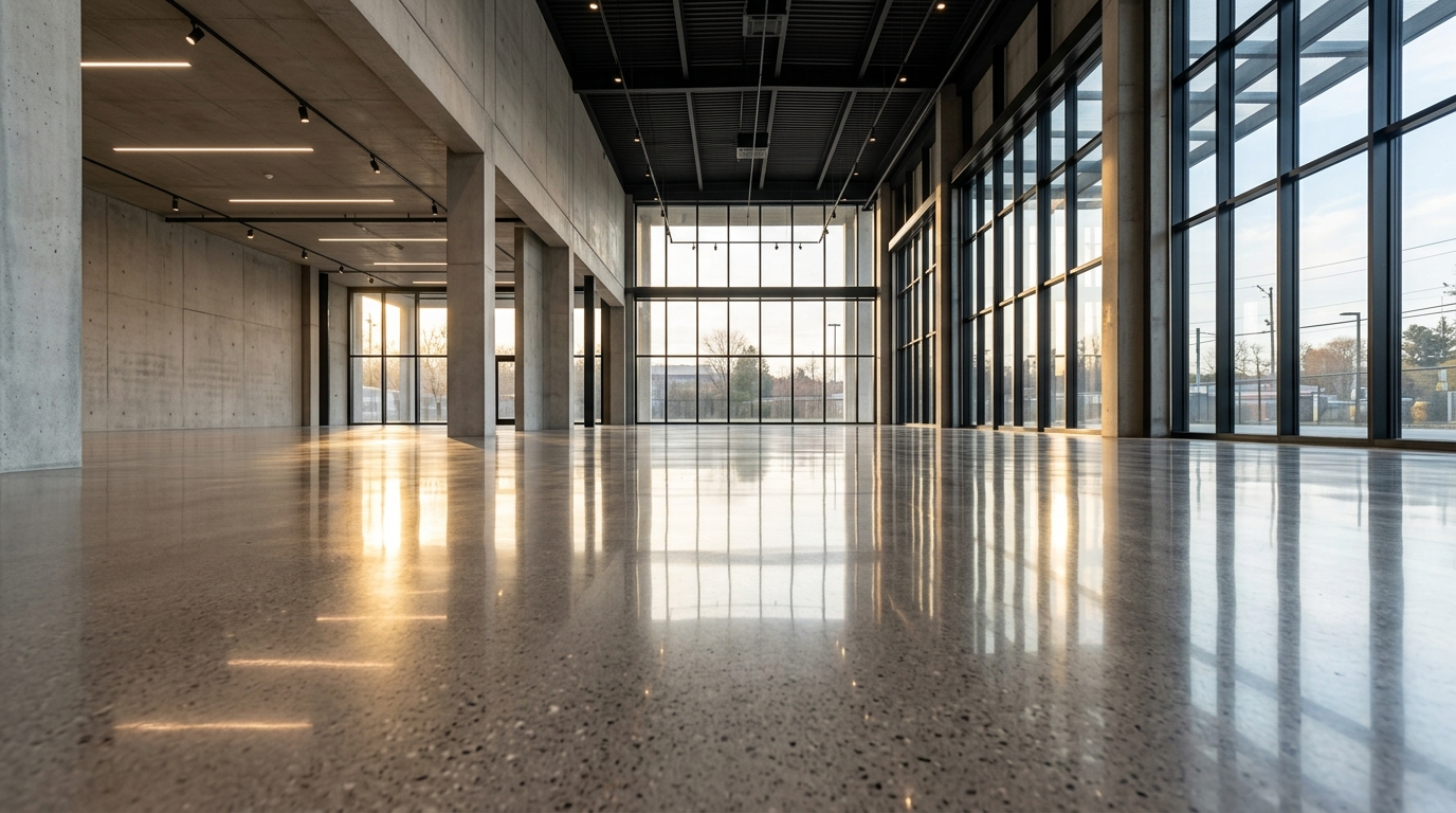 Floor polishing